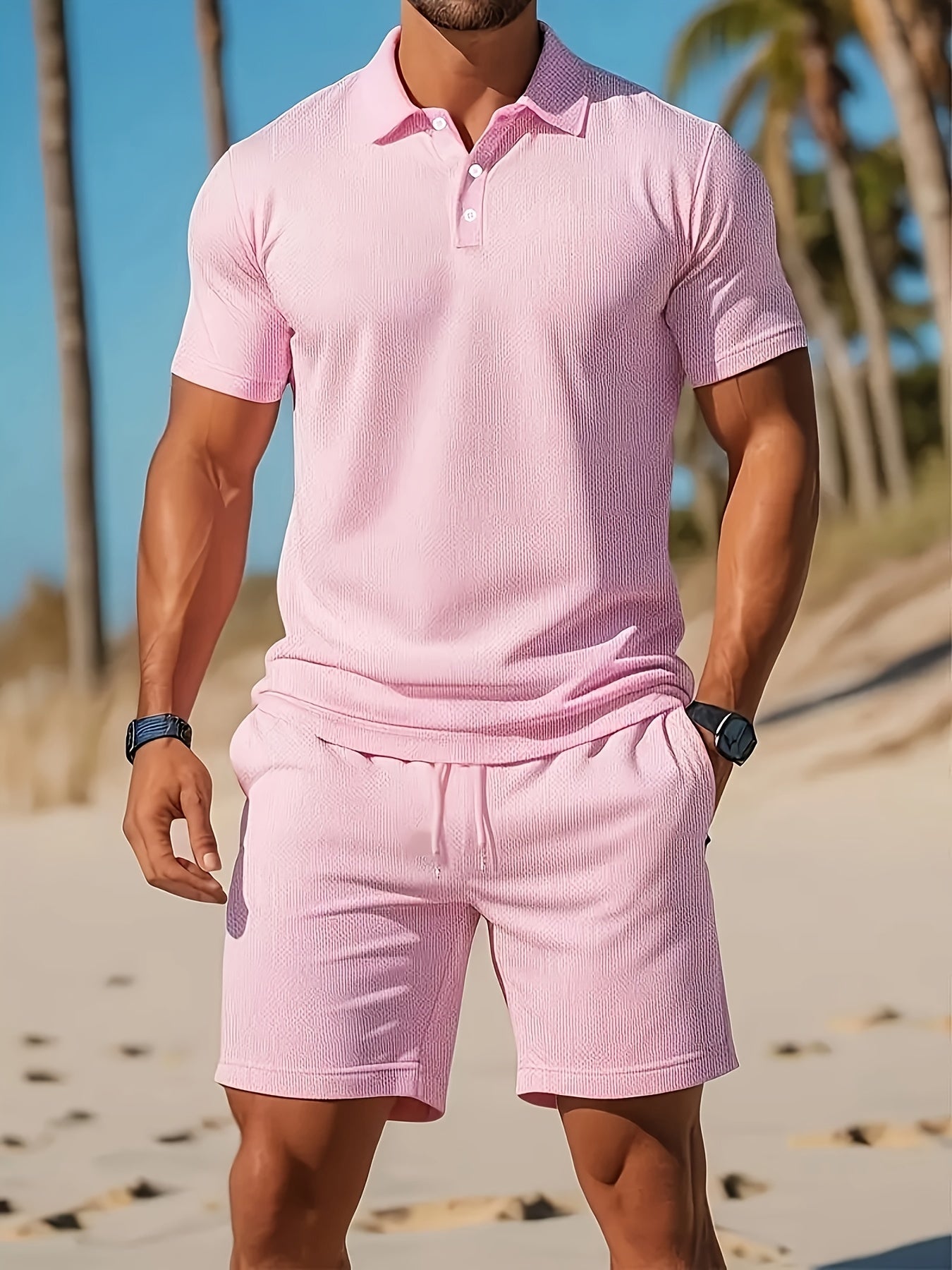 Tyce | Premium casual set voor heren – 2-delige zomerse outfit