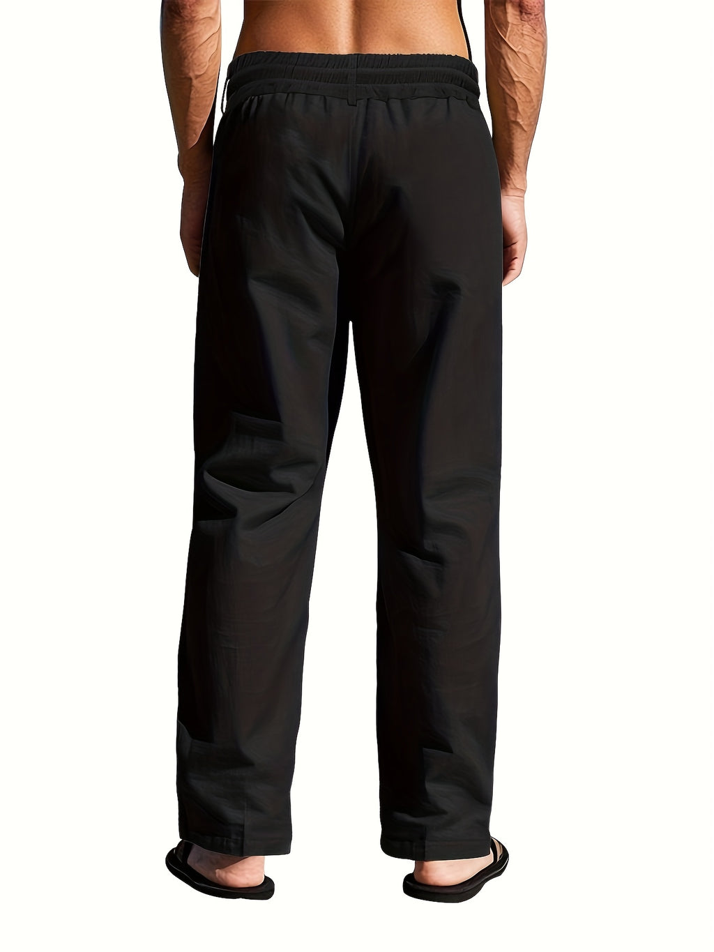 Larkin | Lightweight linen men's trousers, straight leg, breathable, comfortable