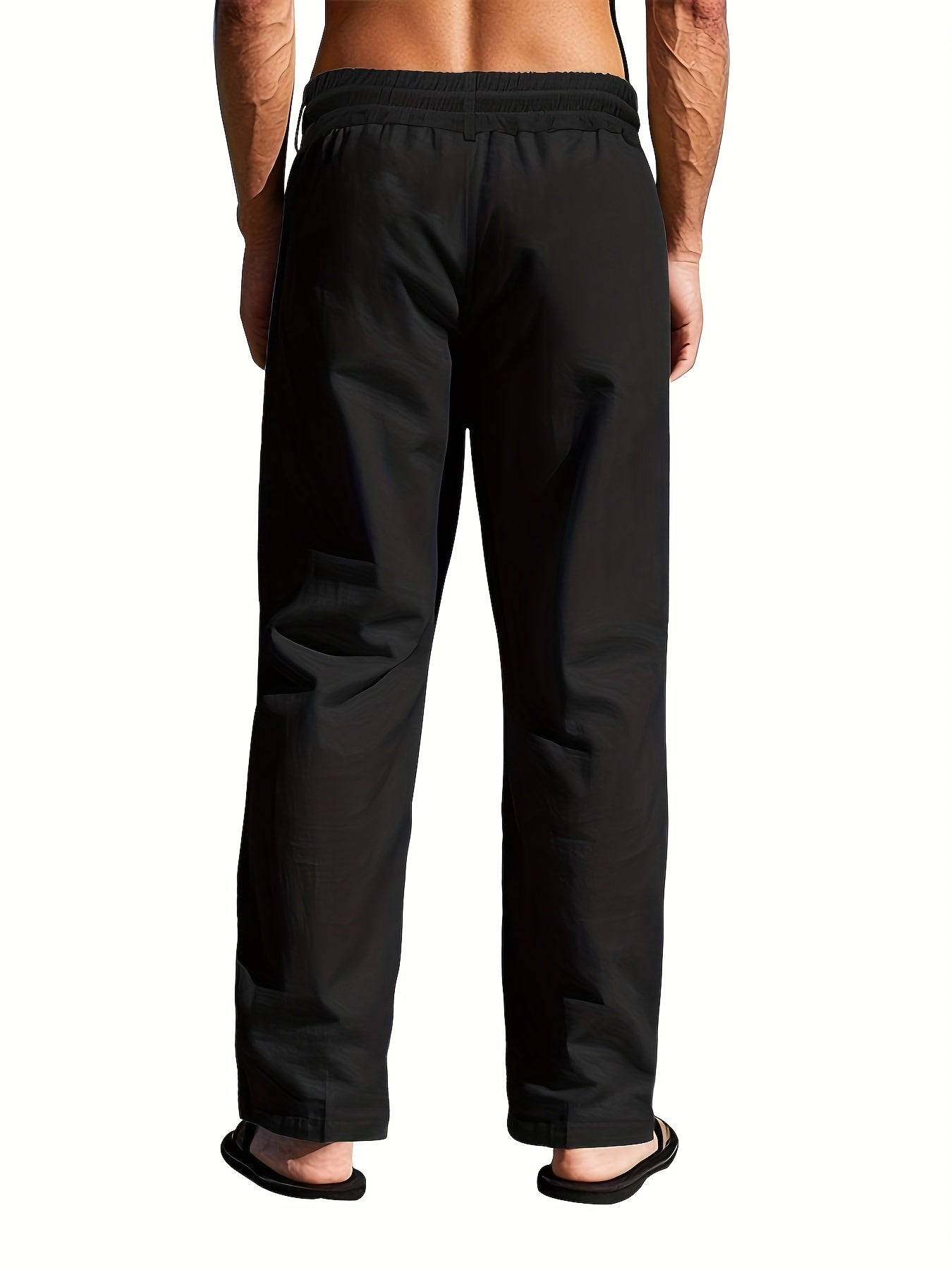 Larkin | Lightweight linen men's trousers, straight leg, breathable, comfortable