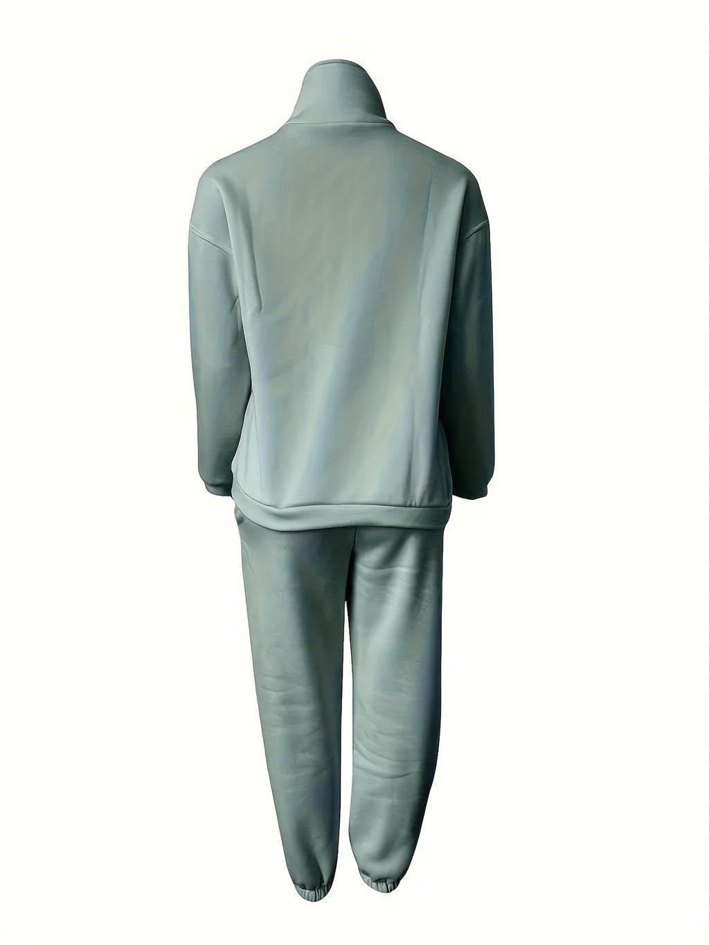 Fritha | Casual Tweedelige Set voor Vrouwen - Sweatshirt met Ritssluiting & Elastische Taille Broek, Comfortabele Lounge Outfit