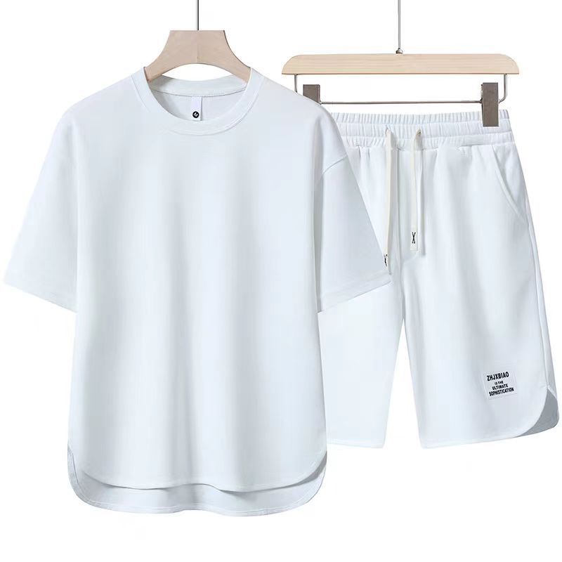 Cezary | Ensemble deux pièces homme : t-shirt et short - Tenue décontractée