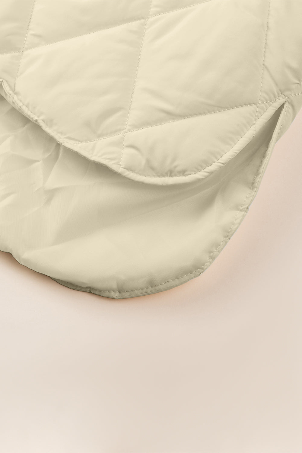 Eeva | Gewatteerde drukknopenjack met capuchon voor dames - Gezellige warme bovenkleding