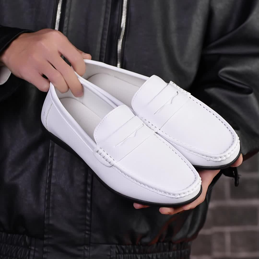 UrbanPenny | Heren Vintage Penny Loafers - Comfy Slip-On Formele Schoenen