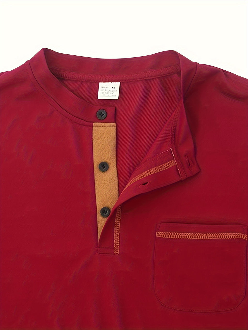 Fabrizio | T-shirt à manches courtes pour homme - Chemise décontractée en coton respirant
