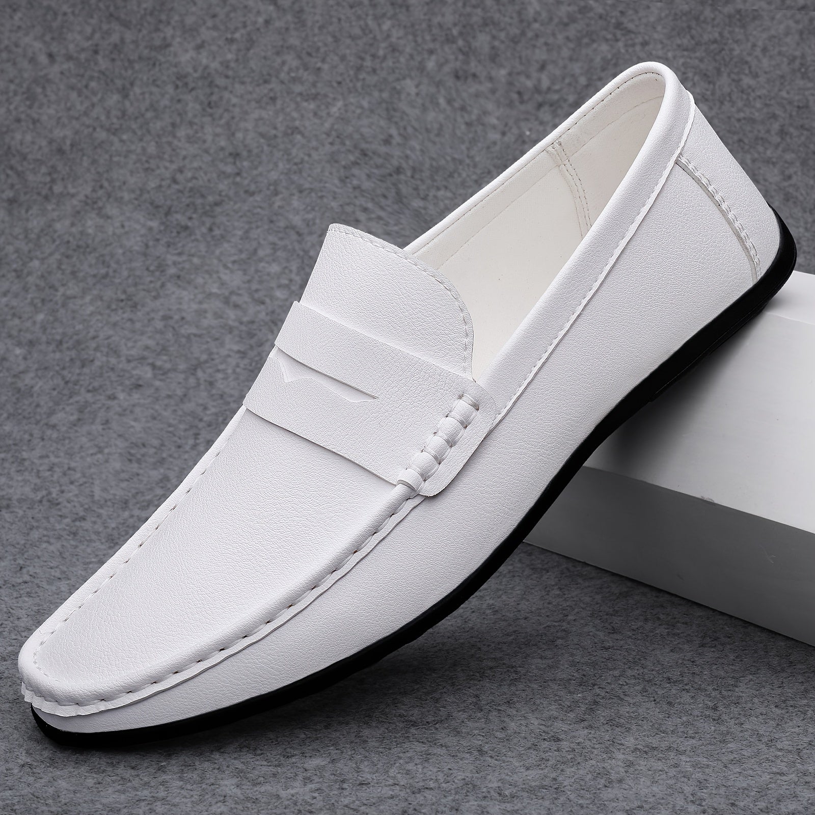 UrbanPenny | Heren Vintage Penny Loafers - Comfy Slip-On Formele Schoenen