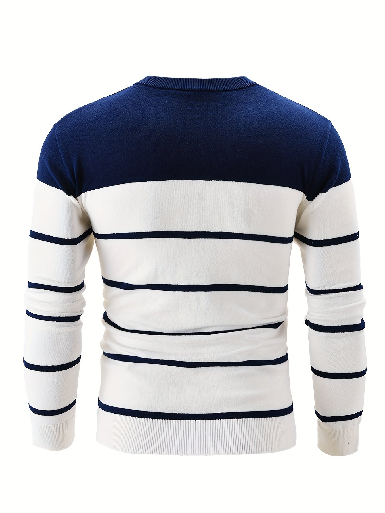 Hugo | Trui met gestreepte ronde hals - Casual Comfort voor Dagelijks Dragen