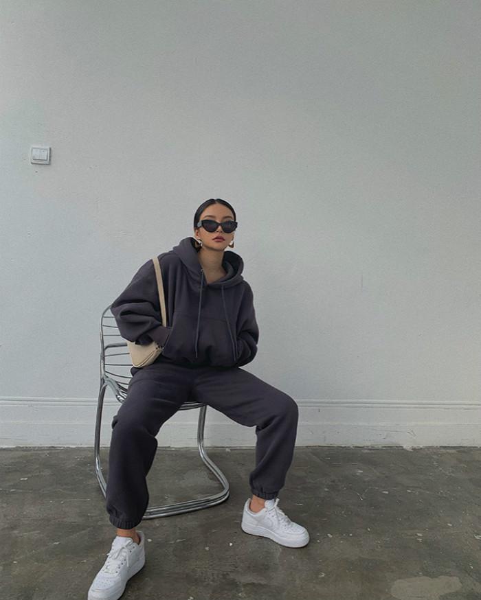 Amistra | Women's Long Sleeve Sportswear - Casual Two Piece Outfit, Athletic & Leisure Wear
