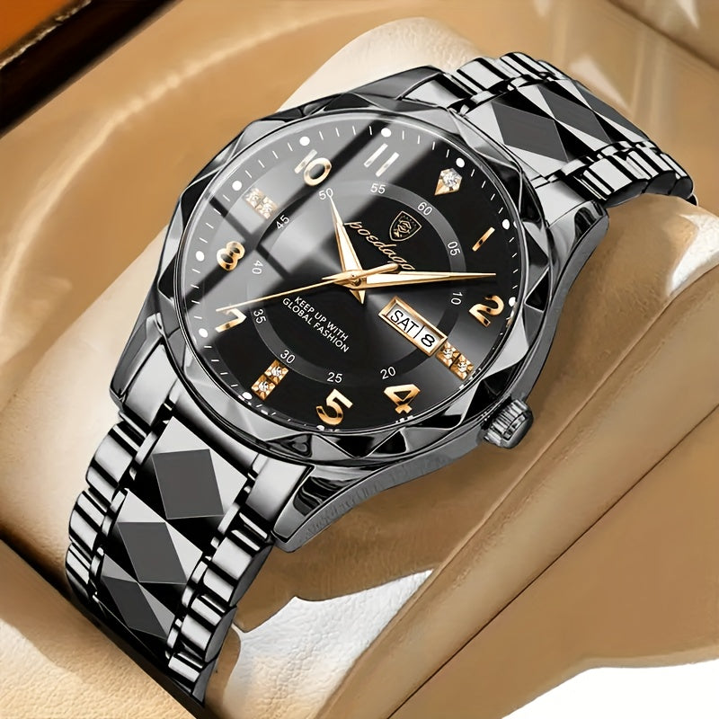 Jaxiel | Waterdicht sporthorloge voor heren – Multifunctioneel horloge voor dagelijks gebruik