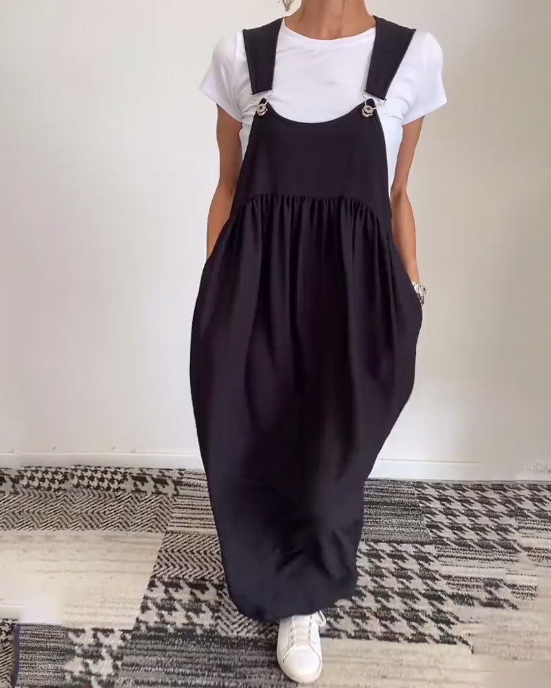 Arlienna | Losvallende maxi-jumperjurk voor dames – lange jurk om te combineren