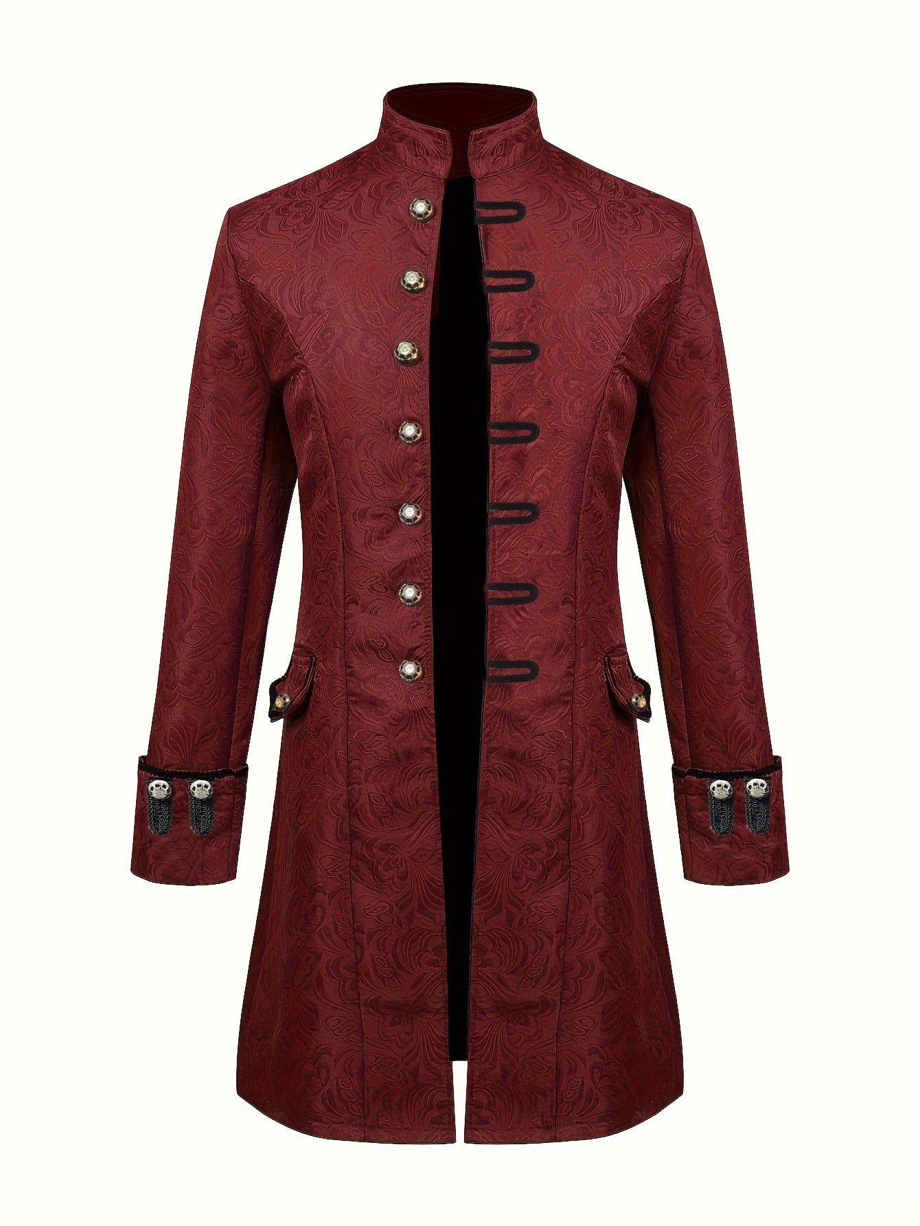 Orpheus | Medieval men's jacquard jacket - Vintage Renaissance coat