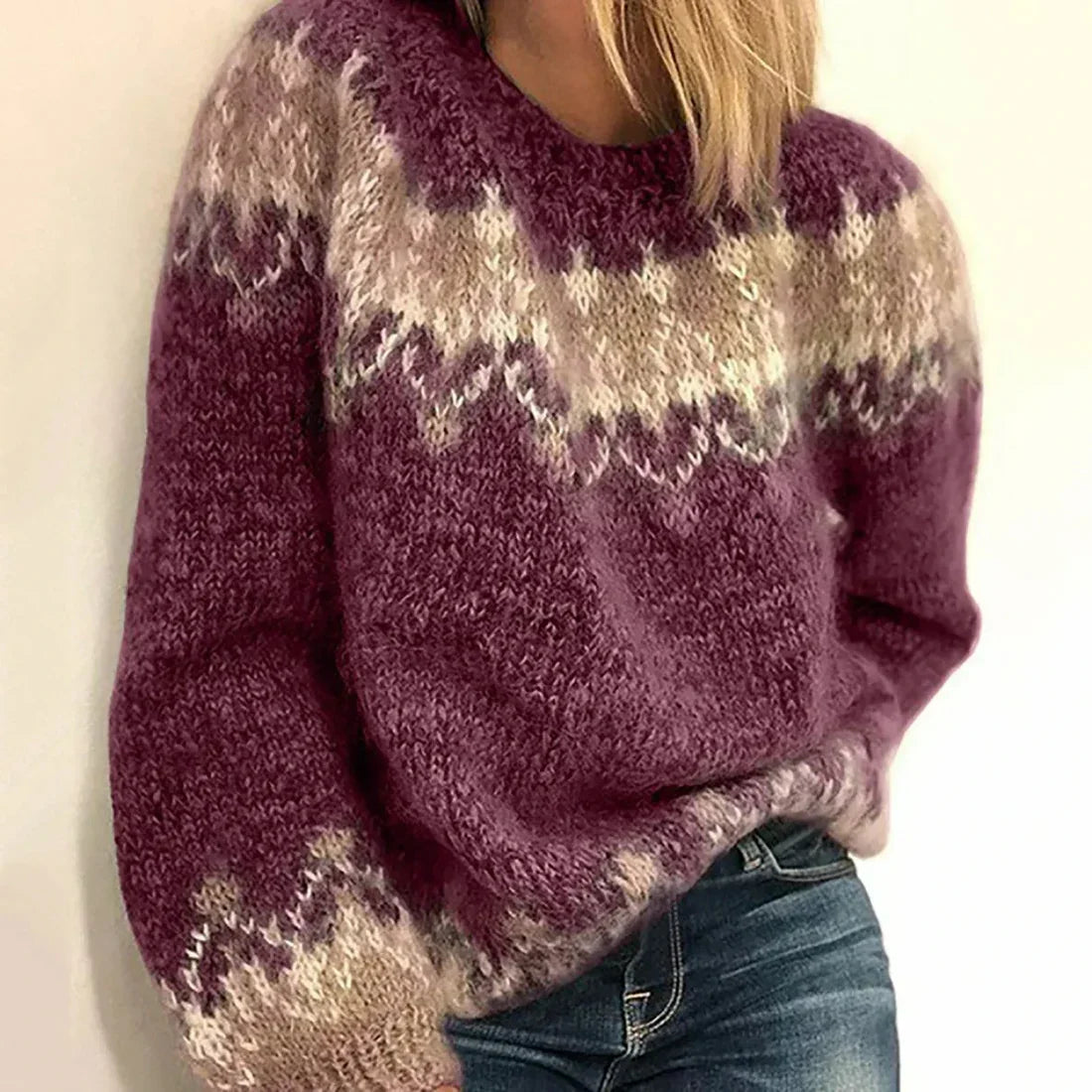 Lilith | Elegante Kasjmier Trui voor dames - Zacht gebreid, perfect voor herfst en winter