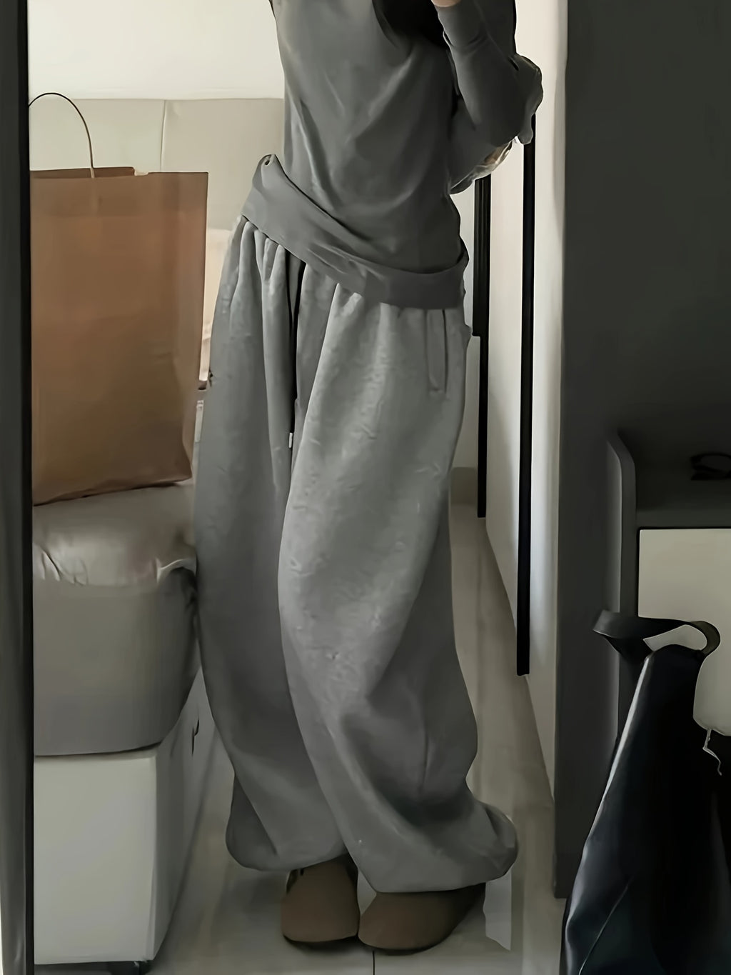 Elke | Casual Joggerbroek met koord voor dames - Baggy, sportief en comfortabel voor dagelijks gebruik