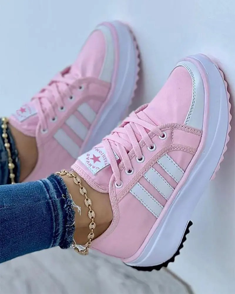 Cliodhna | Baskets compensées confortables pour femmes - élégantes, amortissantes et légères