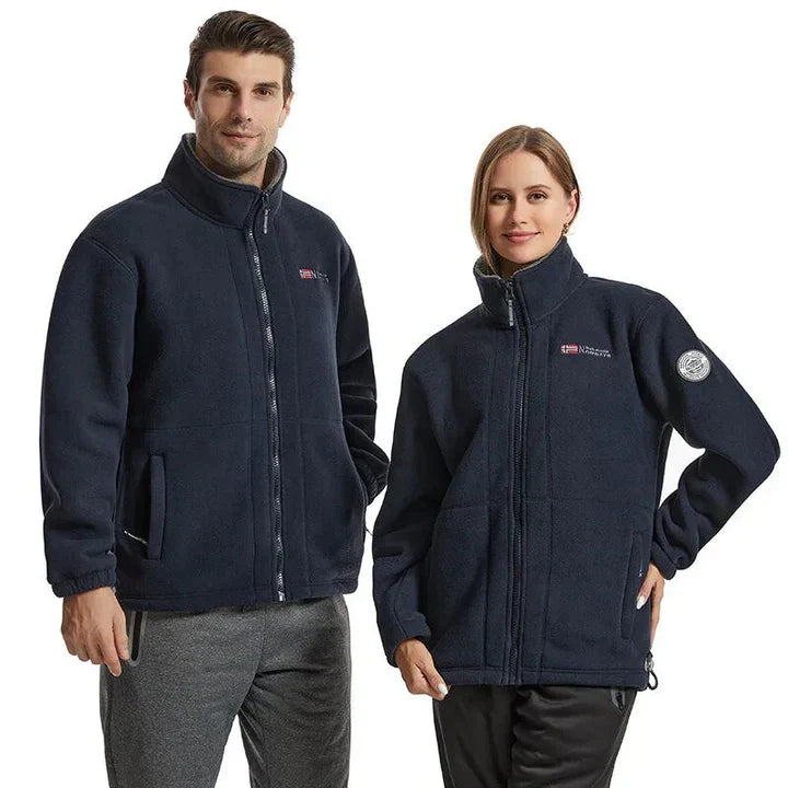 CozyShield | Winddichte Unisex Fleecejas - Comfortabele & Warme Outdoorkleding voor Mannen en Vrouwen