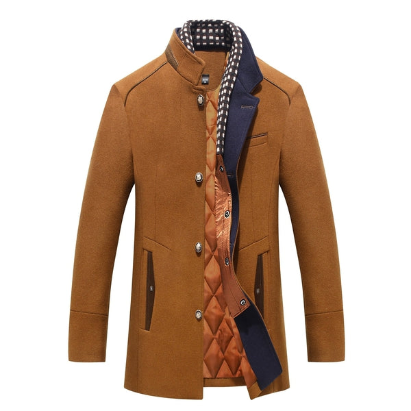 Maxton | Wollen winterjas voor heren - Warme, stijlvolle bovenkleding