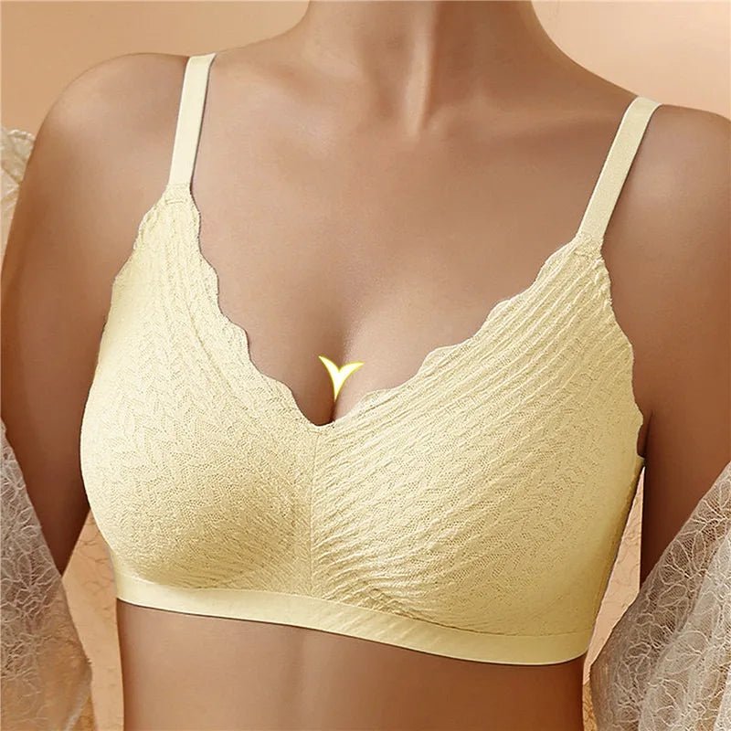 BreezBra | Draadloze kanten bh - Naadloos, Comfortabel & Ondersteunend