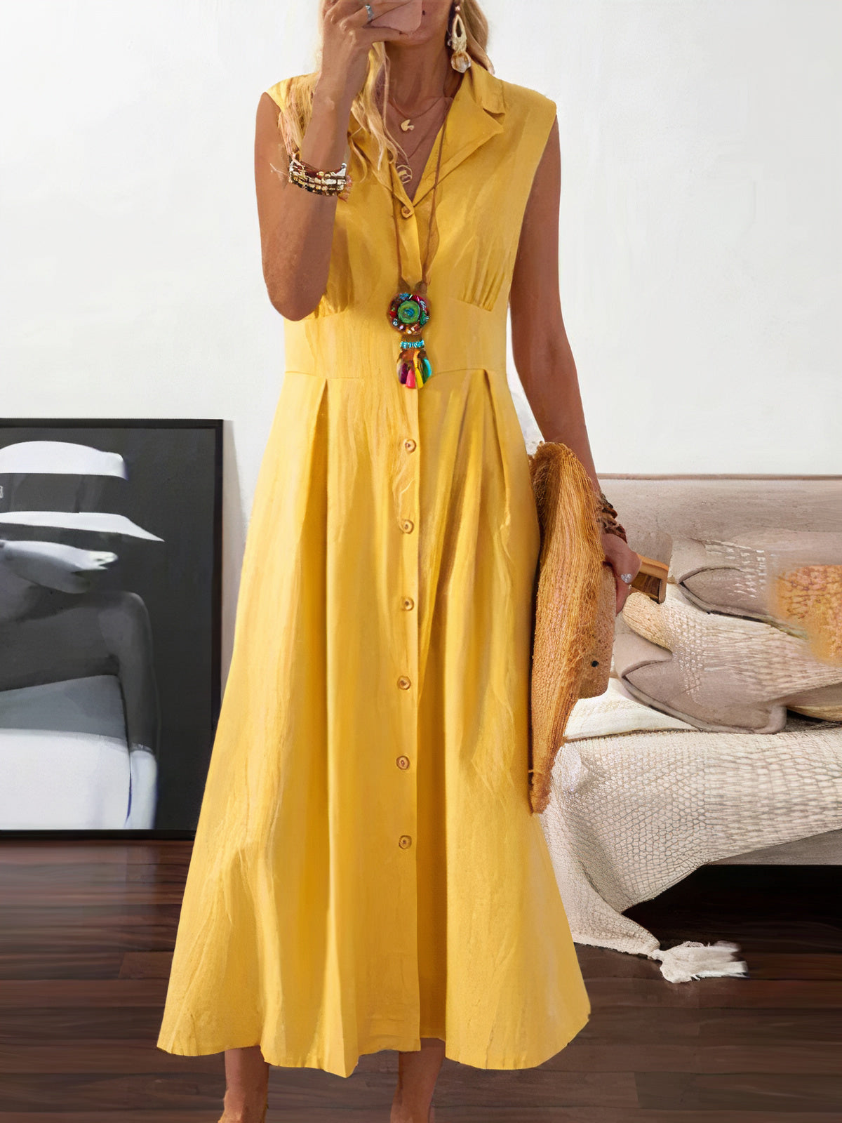 Elegante zomerjurk - Carola
