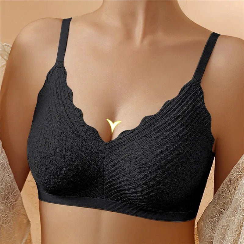 BreezBra | Draadloze kanten bh - Naadloos, Comfortabel & Ondersteunend