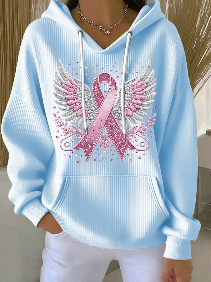 Talynne | Awareness Hoodie voor dames – Casual pullover sweatshirt, comfortabele