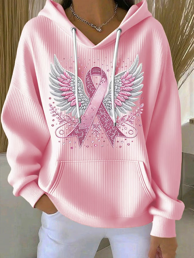 Talynne | Awareness Hoodie voor dames – Casual pullover sweatshirt, comfortabele