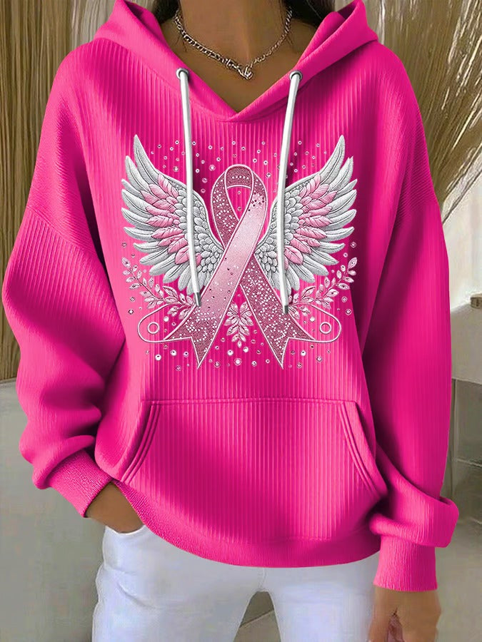Talynne | Awareness Hoodie voor dames – Casual pullover sweatshirt, comfortabele