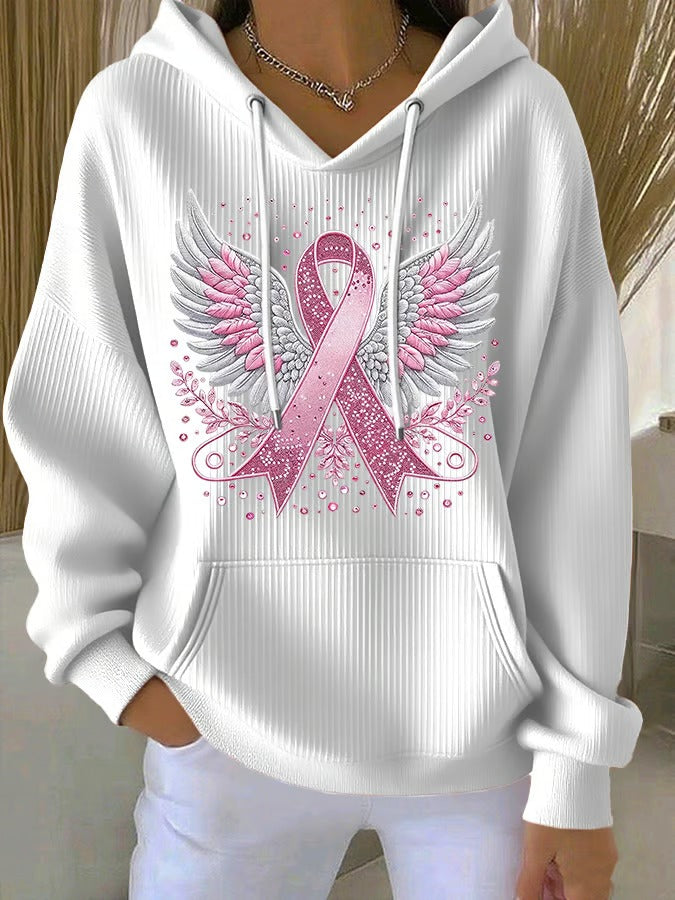 Talynne | Awareness Hoodie voor dames – Casual pullover sweatshirt, comfortabele