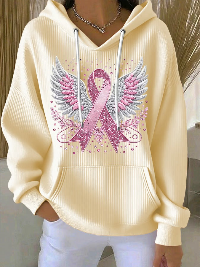 Talynne | Awareness Hoodie voor dames – Casual pullover sweatshirt, comfortabele
