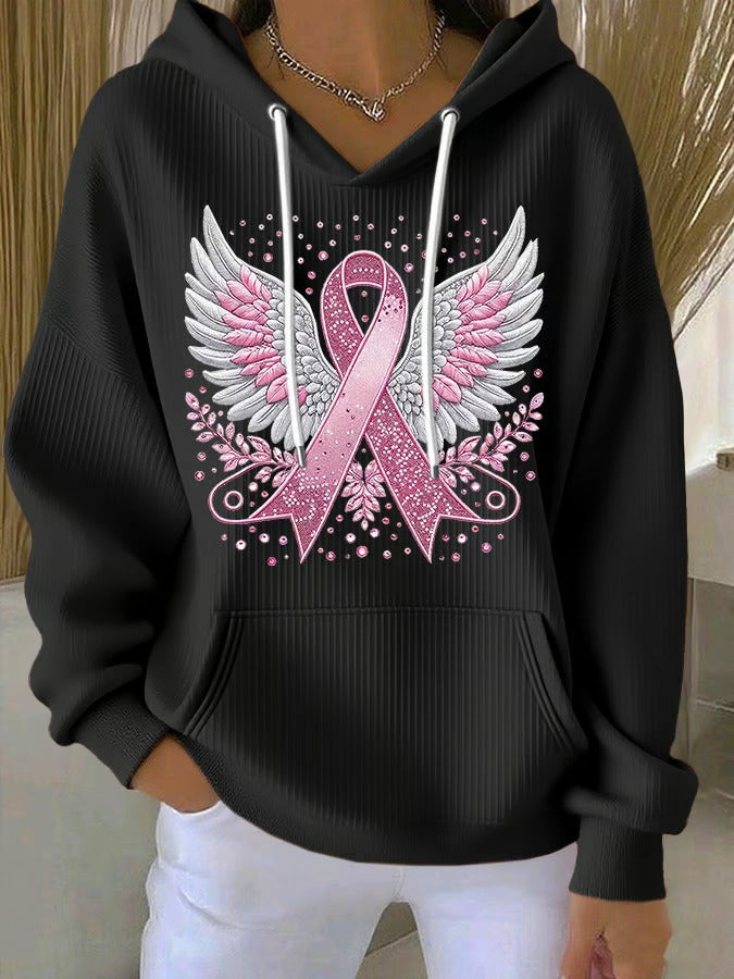 Talynne | Awareness Hoodie voor dames – Casual pullover sweatshirt, comfortabele