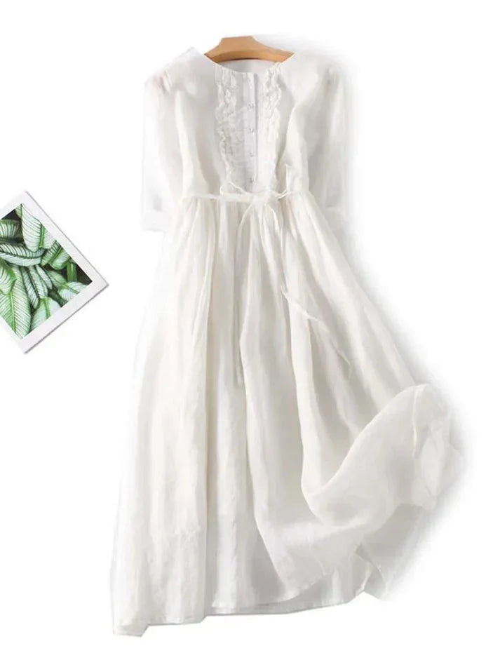 Sanja | Linen maxi dress