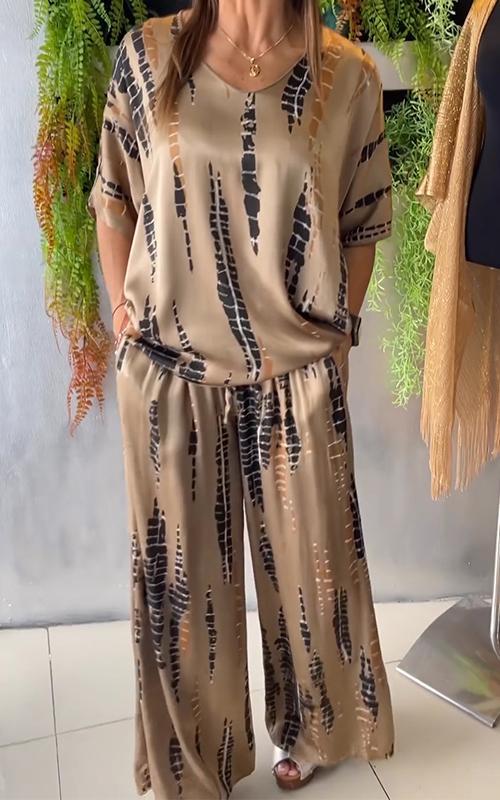 Kemi | Set ‘Ontspannen elegantie’ – Casual tweedelige set voor dames