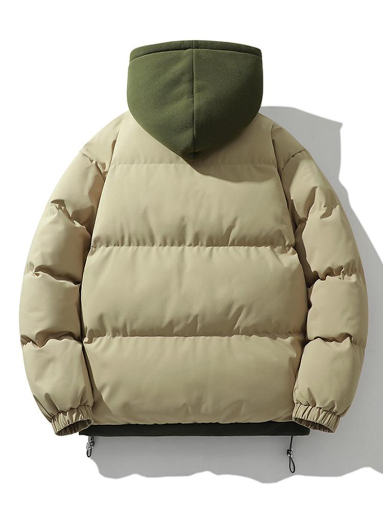 Imran | Stijlvolle heren Pufferjack met capuchon - Warme Winterjas met Modern Ontwerp - Perfect voor Koud Weer