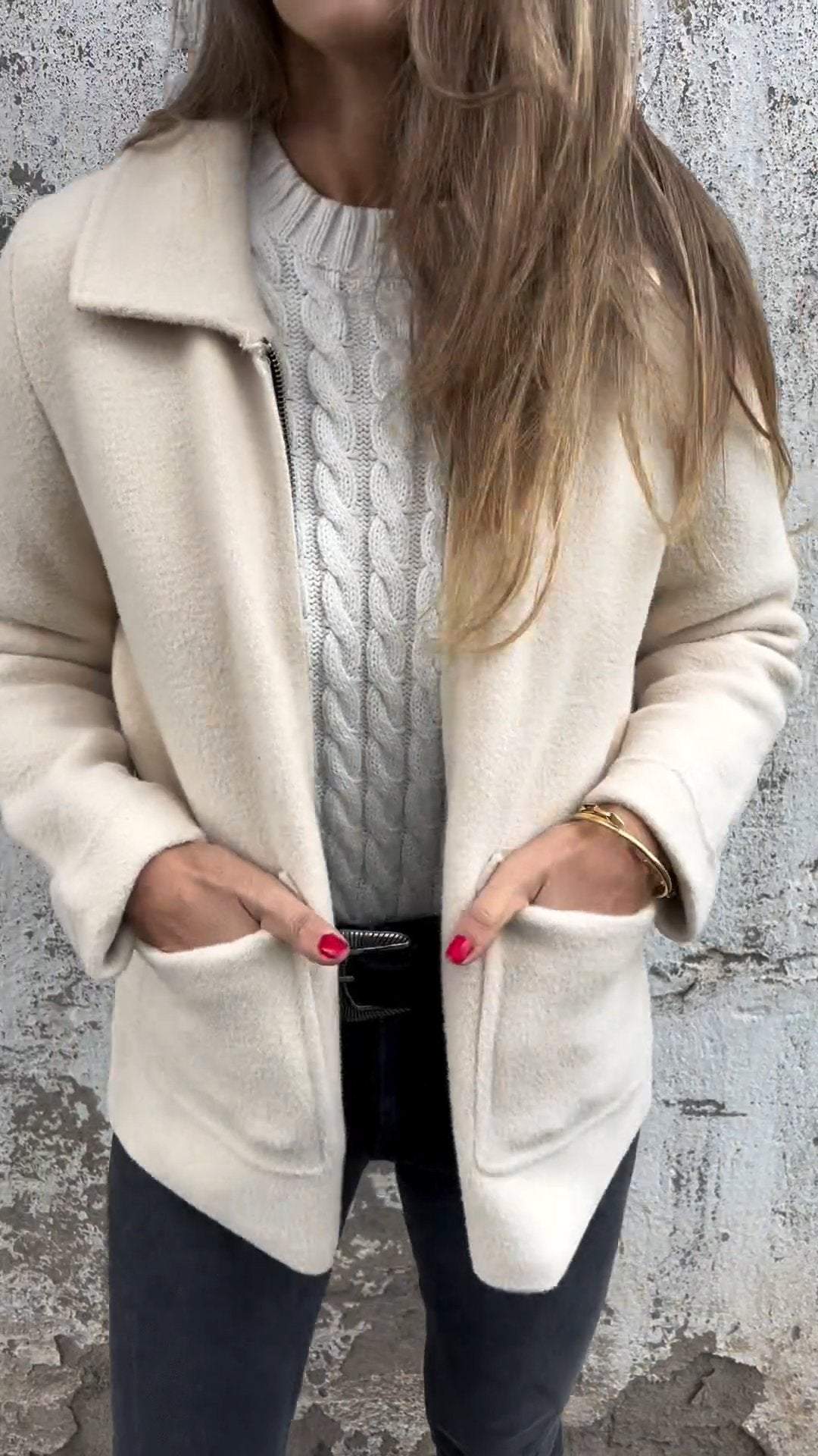 Josyn | Outdoor streetstyle jas voor dames – Casual lichtgewicht jas met zakken