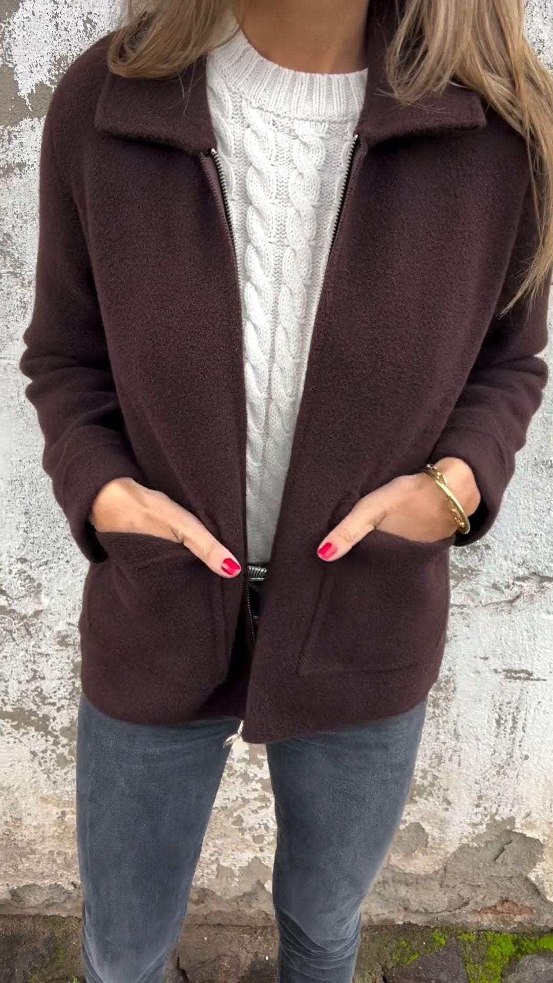 Josyn | Outdoor streetstyle jas voor dames – Casual lichtgewicht jas met zakken