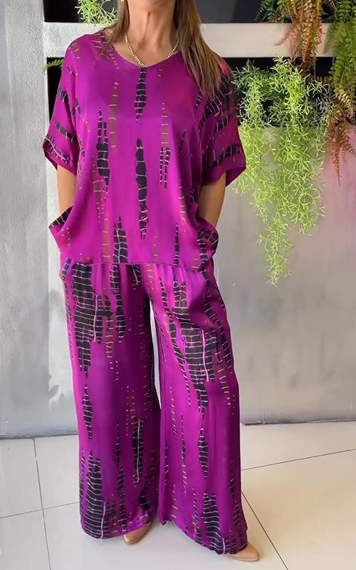 Kemi | Set ‘Ontspannen elegantie’ – Casual tweedelige set voor dames