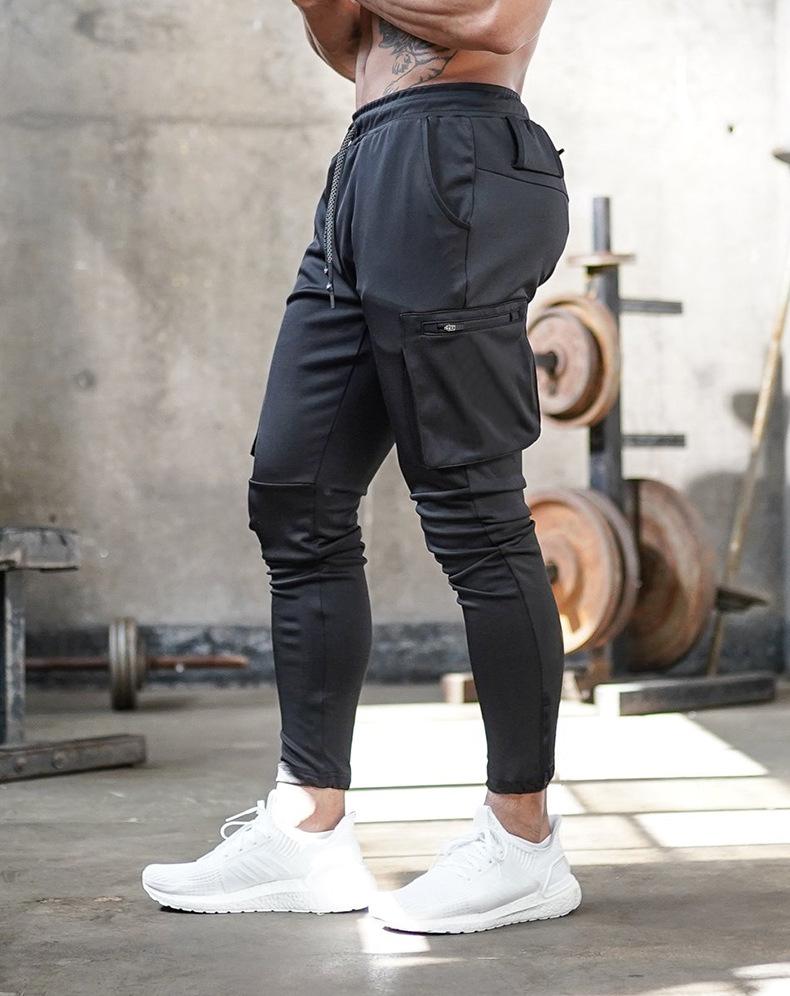Tavian | Pantalon de jogging slim pour homme avec poches zippées – Vêtements de sport élégants et confortables