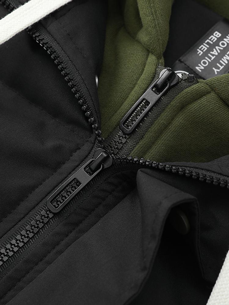 Imran | Stijlvolle heren Pufferjack met capuchon - Warme Winterjas met Modern Ontwerp - Perfect voor Koud Weer