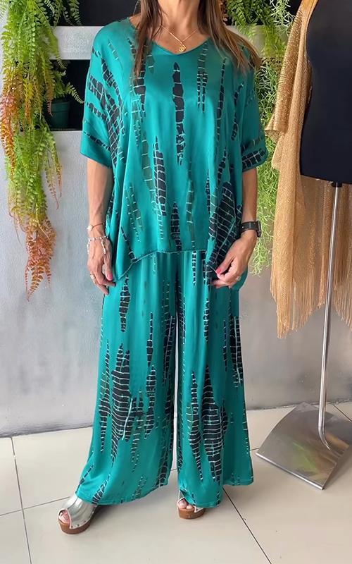 Kemi | Set ‘Ontspannen elegantie’ – Casual tweedelige set voor dames