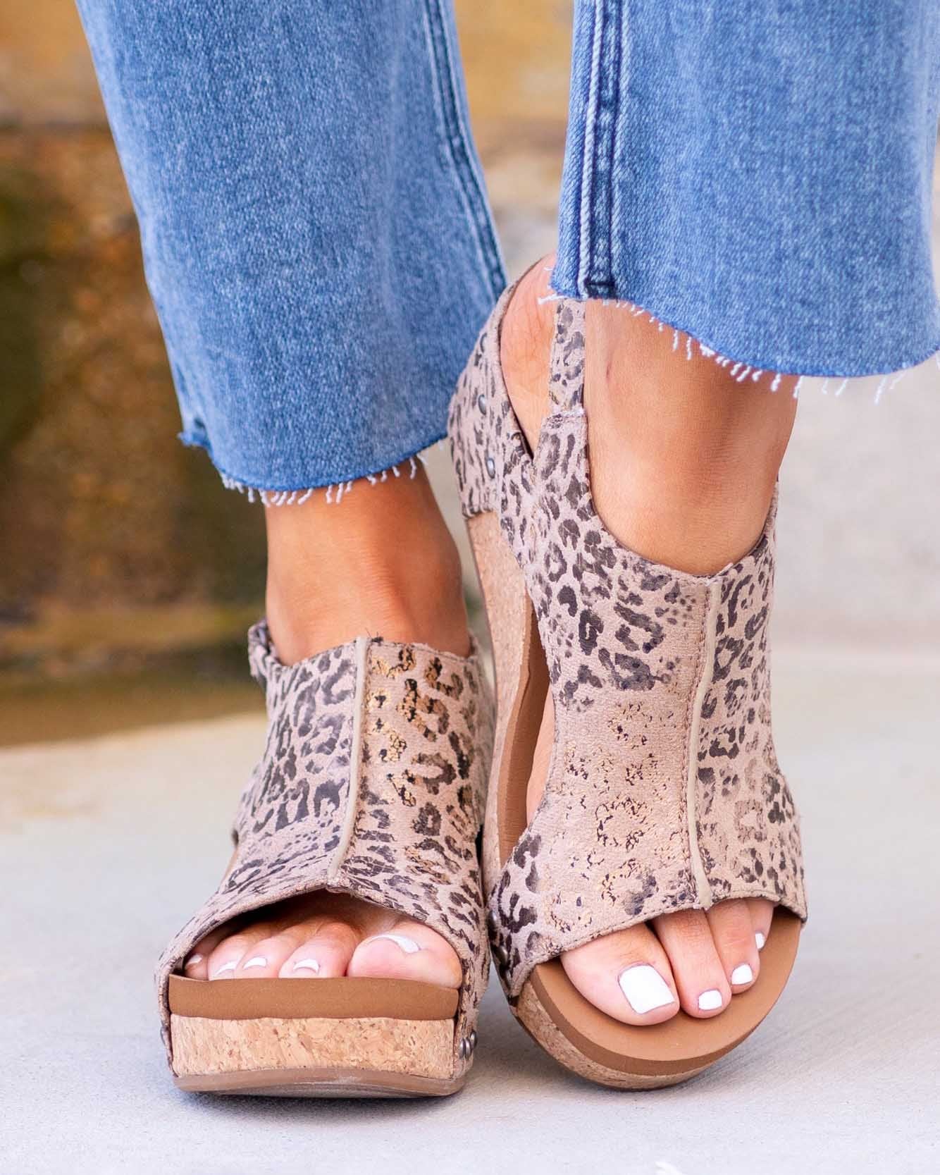 Yrsa | Ergonomic Women's Wedge Sandals with Arch Support for Casual and Everyday Wear