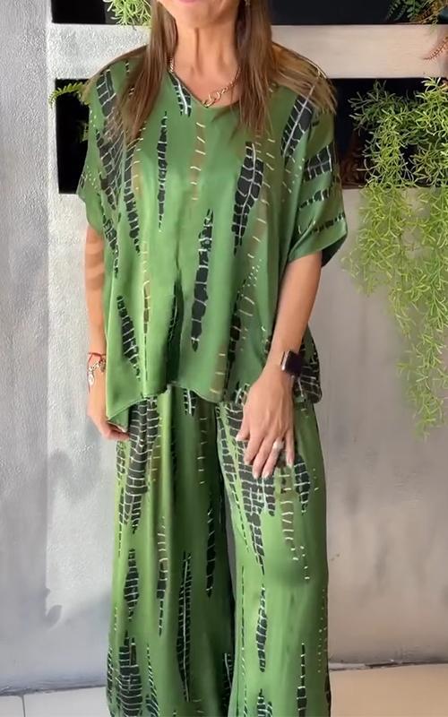 Kemi | Set ‘Ontspannen elegantie’ – Casual tweedelige set voor dames