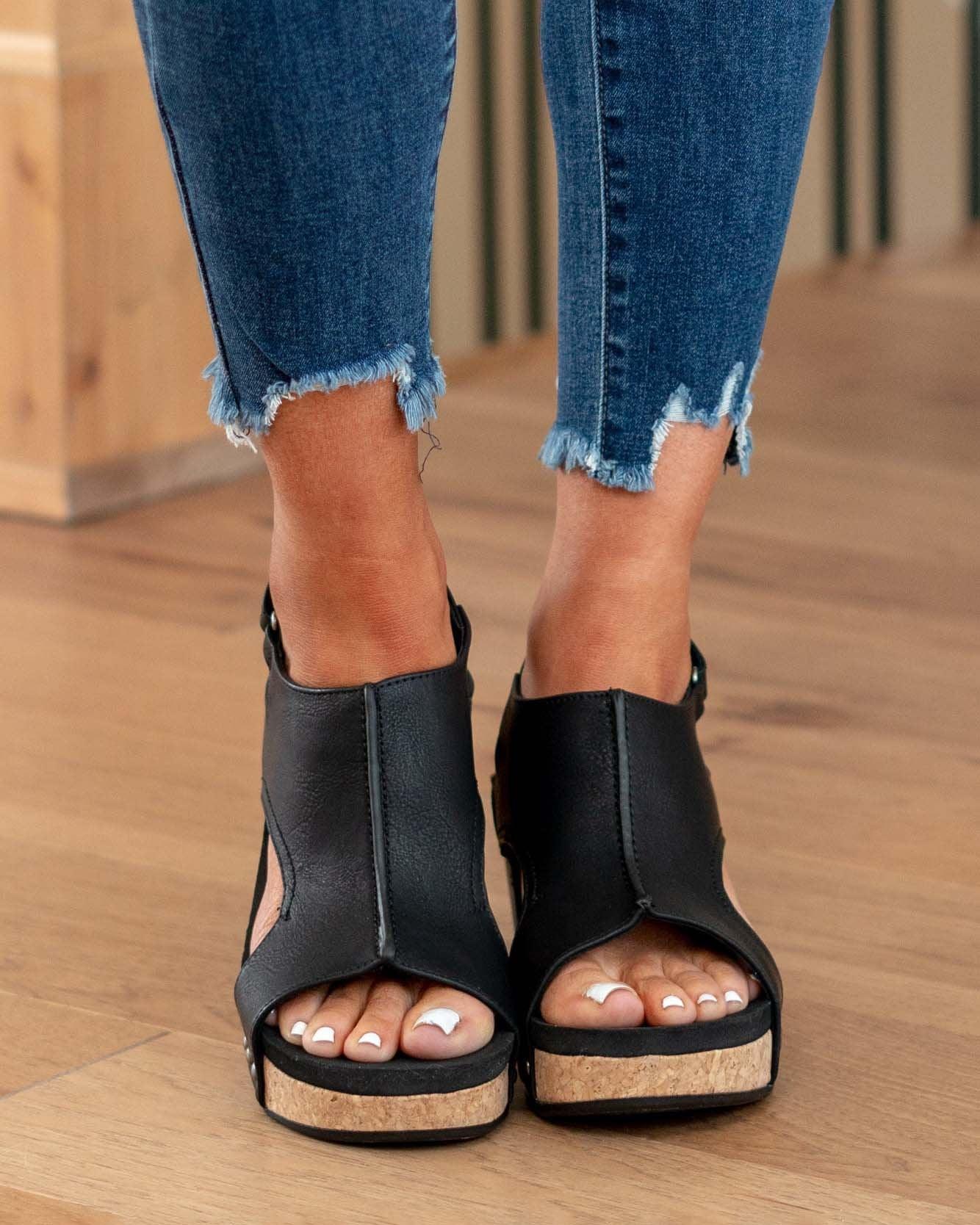 Yrsa | Escarpins compensés ergonomiques pour femmes avec repose-pieds, pour un usage quotidien et décontracté