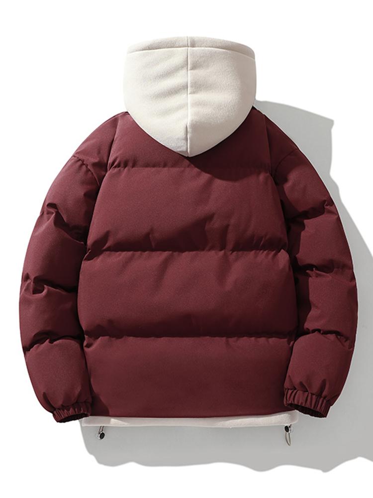 Imran | Stijlvolle heren Pufferjack met capuchon - Warme Winterjas met Modern Ontwerp - Perfect voor Koud Weer