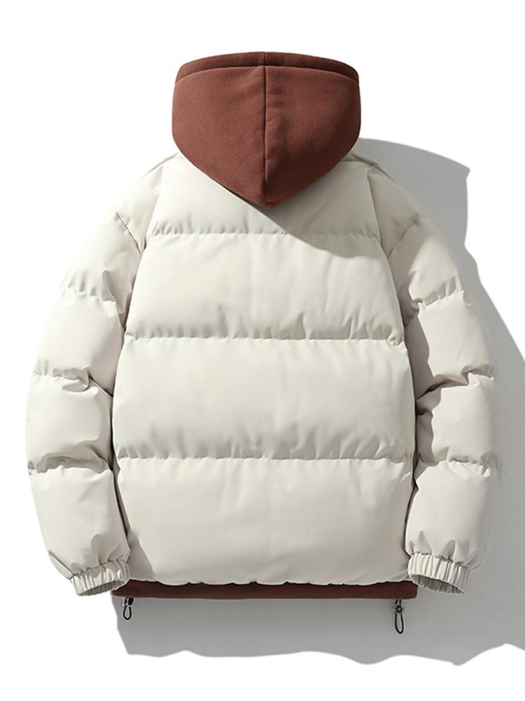 Imran | Stijlvolle heren Pufferjack met capuchon - Warme Winterjas met Modern Ontwerp - Perfect voor Koud Weer