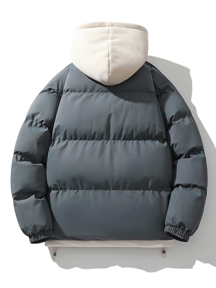 Imran | Stijlvolle heren Pufferjack met capuchon - Warme Winterjas met Modern Ontwerp - Perfect voor Koud Weer