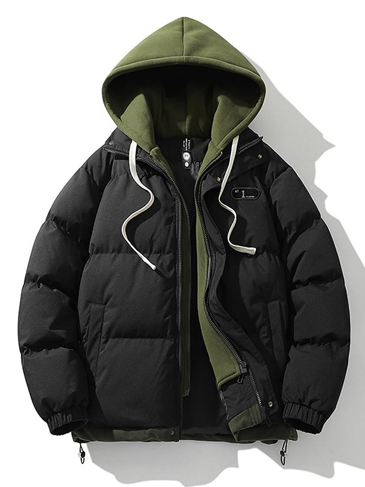 Imran | Stijlvolle heren Pufferjack met capuchon - Warme Winterjas met Modern Ontwerp - Perfect voor Koud Weer