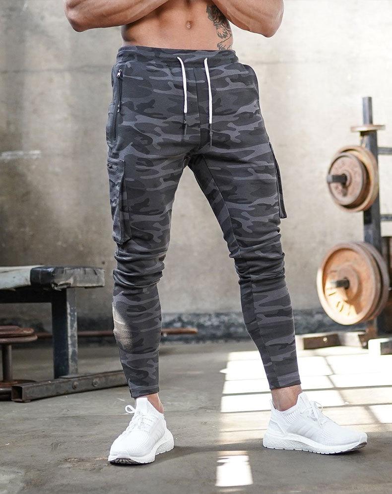 Tavian | Pantalon de jogging slim pour homme avec poches zippées – Vêtements de sport élégants et confortables