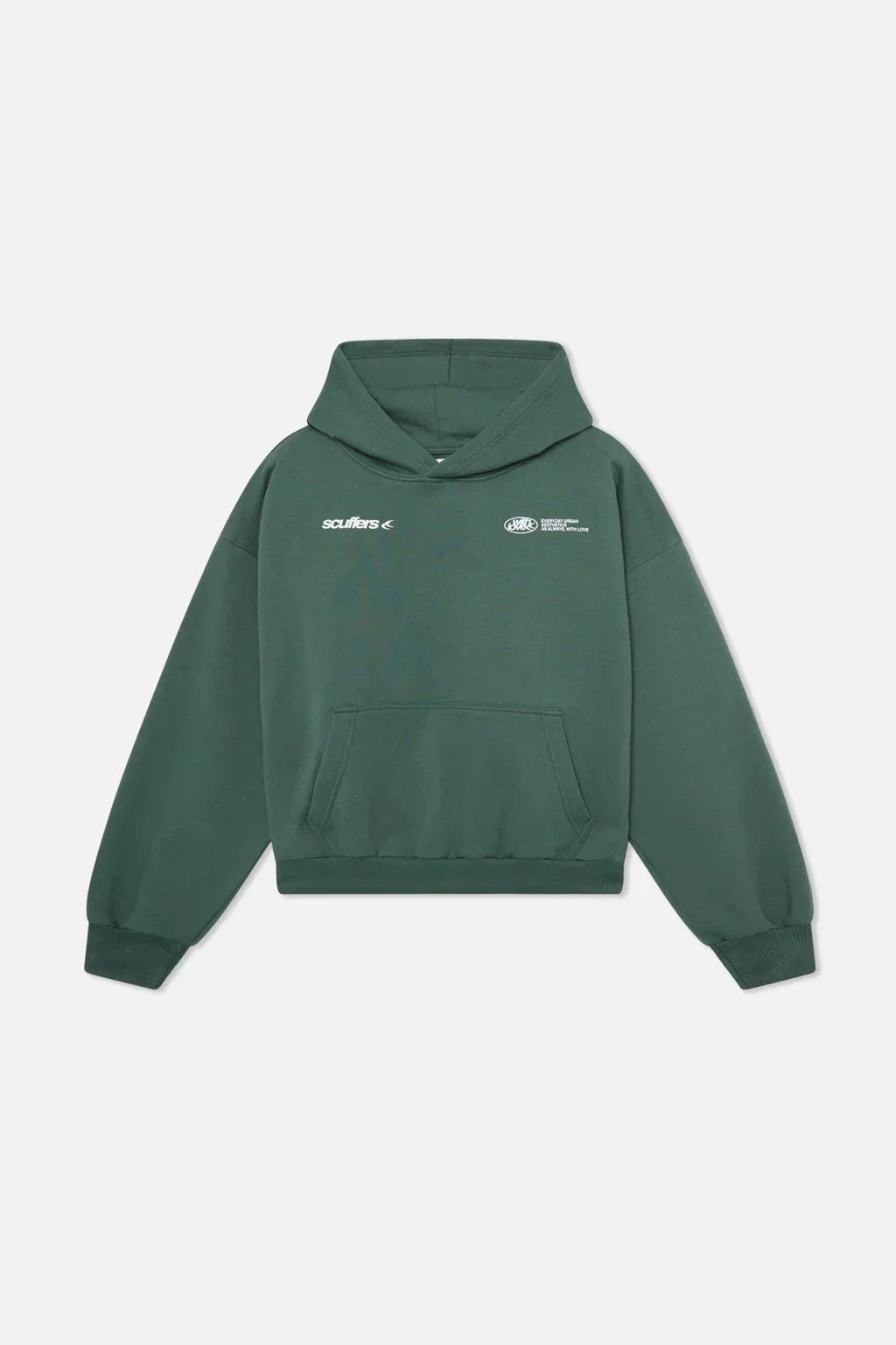 Arwenna | Hoodie met letterprint voor dames – Casual sweatshirt met relaxte pasvorm, comfortabele luxe trui