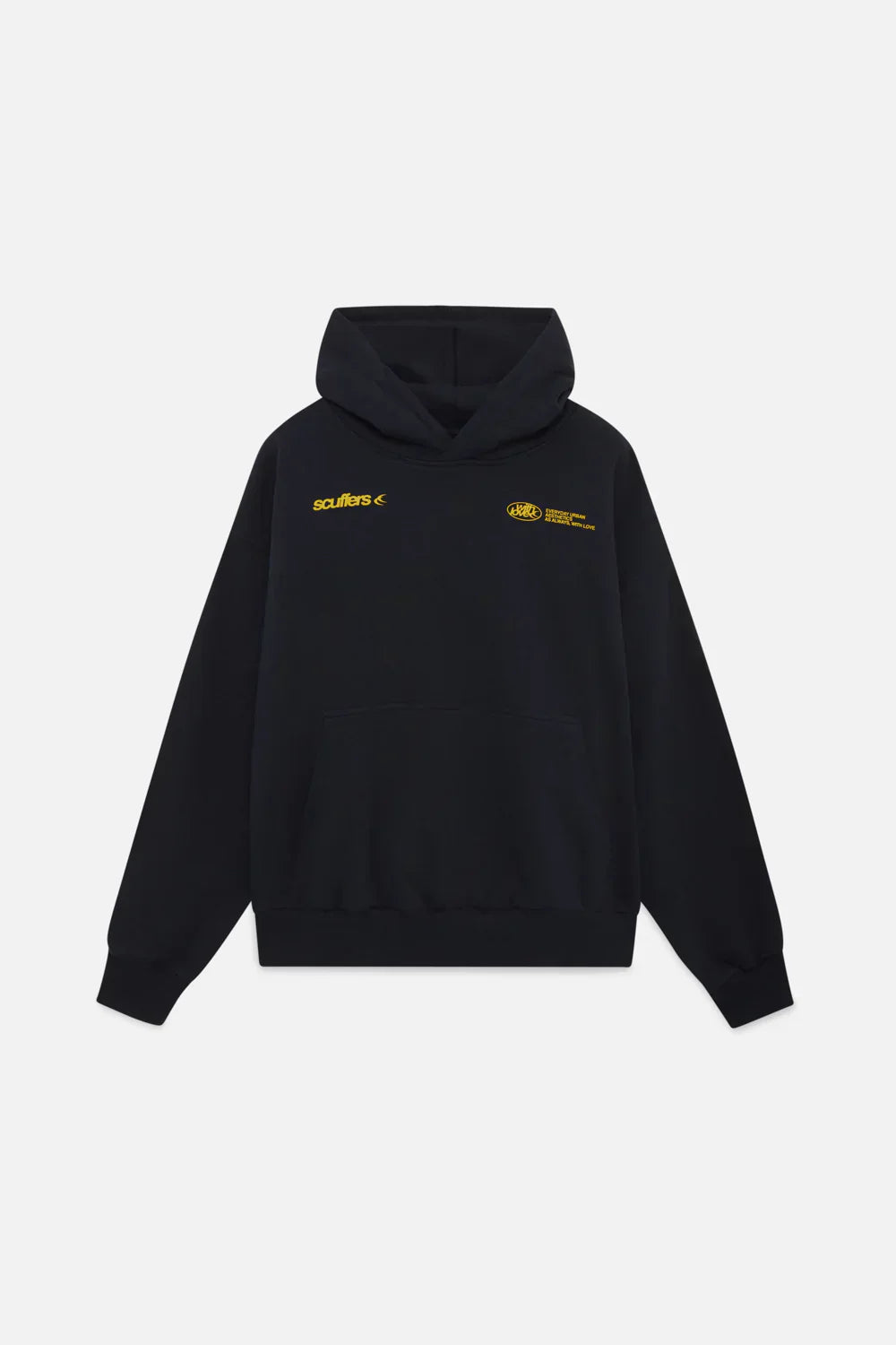 Arwenna | Hoodie met letterprint voor dames – Casual sweatshirt met relaxte pasvorm, comfortabele luxe trui