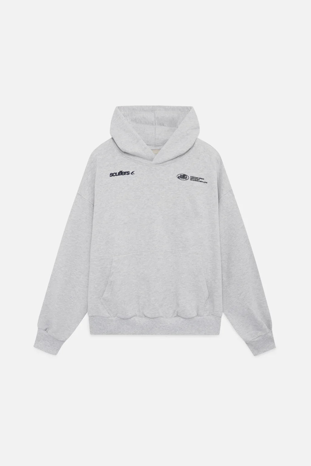 Arwenna | Hoodie met letterprint voor dames – Casual sweatshirt met relaxte pasvorm, comfortabele luxe trui