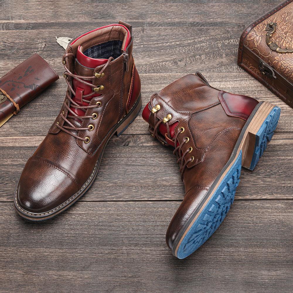 GentWalk | Premium Oxford-laarzen voor heren, leren schoenen, formele en stijlvolle schoenen