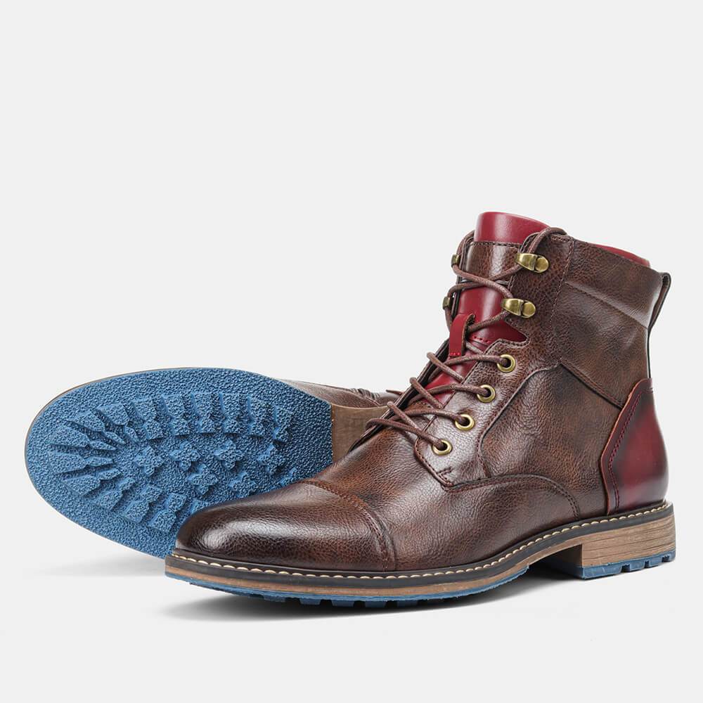 GentWalk | Premium Oxford-laarzen voor heren, leren schoenen, formele en stijlvolle schoenen